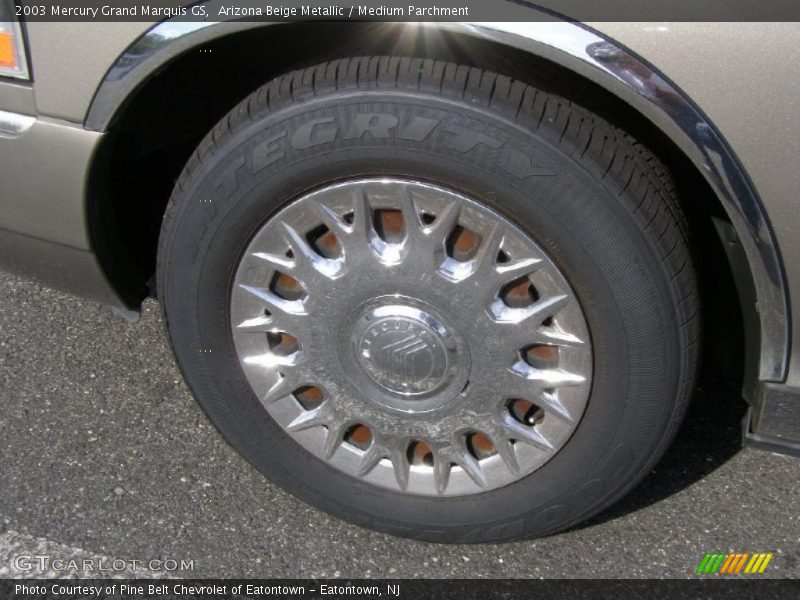 Arizona Beige Metallic / Medium Parchment 2003 Mercury Grand Marquis GS