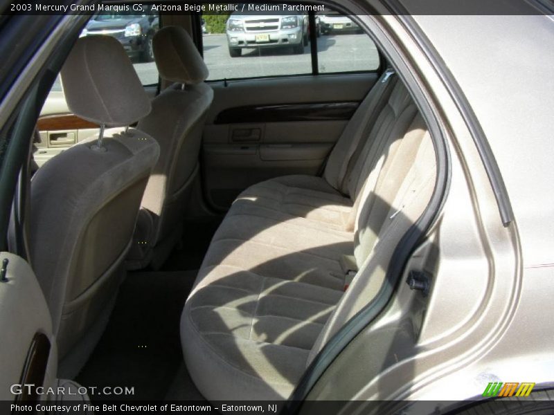 Arizona Beige Metallic / Medium Parchment 2003 Mercury Grand Marquis GS