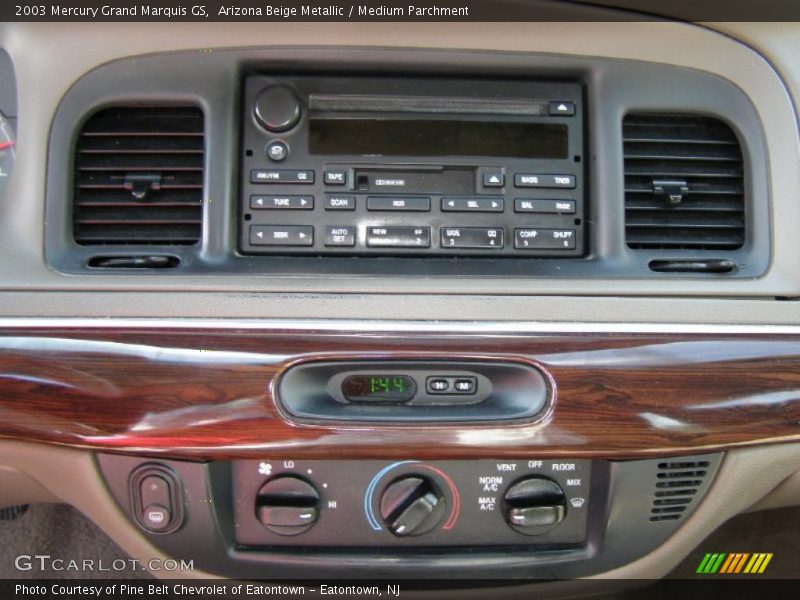 Arizona Beige Metallic / Medium Parchment 2003 Mercury Grand Marquis GS