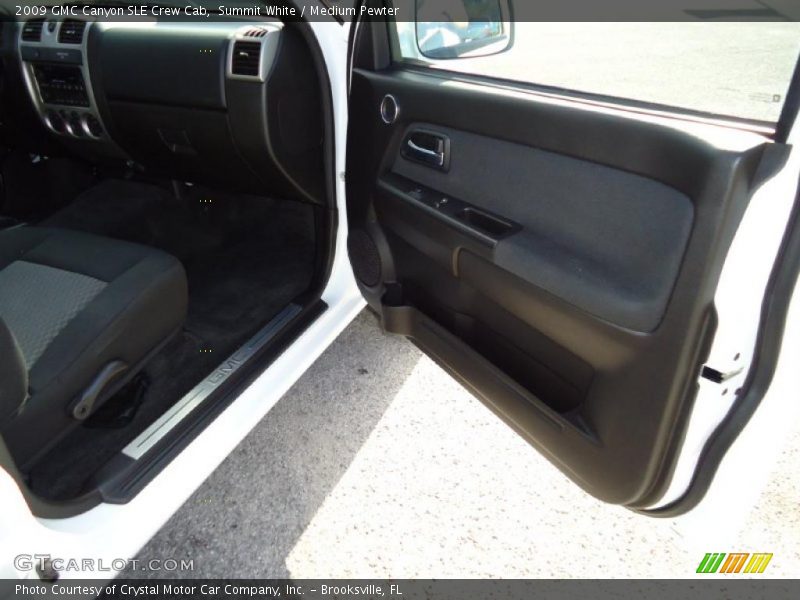 Door Panel of 2009 Canyon SLE Crew Cab