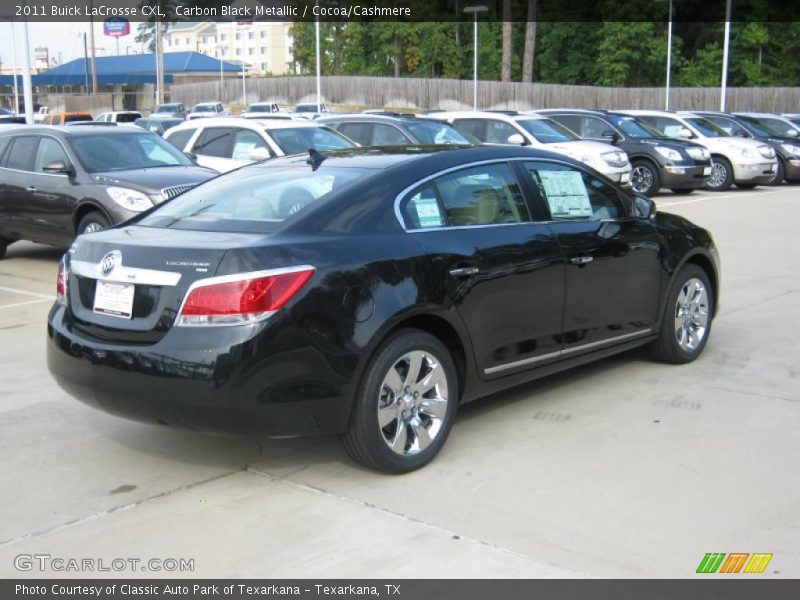 Carbon Black Metallic / Cocoa/Cashmere 2011 Buick LaCrosse CXL