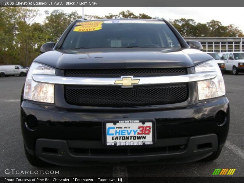 Black / Light Gray 2009 Chevrolet Equinox LT AWD