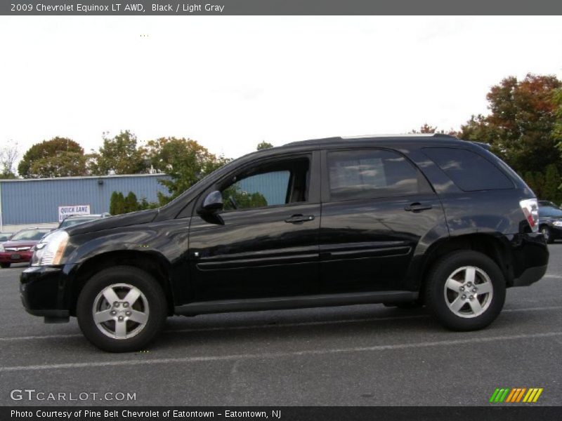 Black / Light Gray 2009 Chevrolet Equinox LT AWD