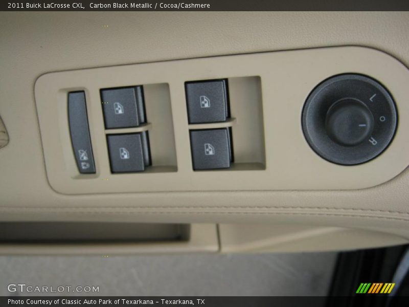 Carbon Black Metallic / Cocoa/Cashmere 2011 Buick LaCrosse CXL