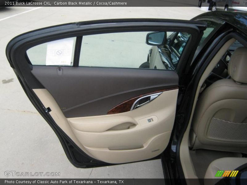 Carbon Black Metallic / Cocoa/Cashmere 2011 Buick LaCrosse CXL