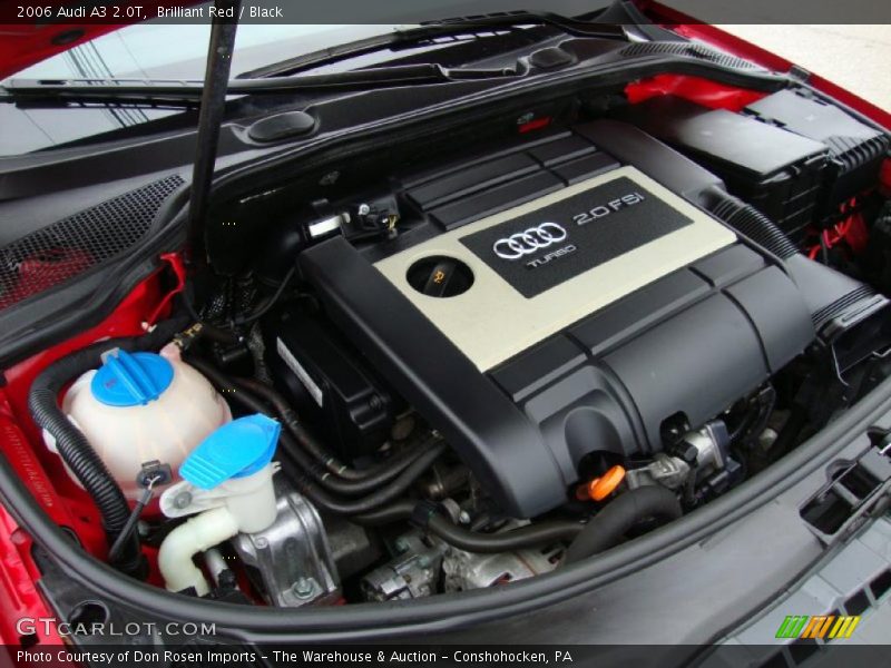  2006 A3 2.0T Engine - 2.0 Liter FSI Turbocharged DOHC 16-Valve 4 Cylinder