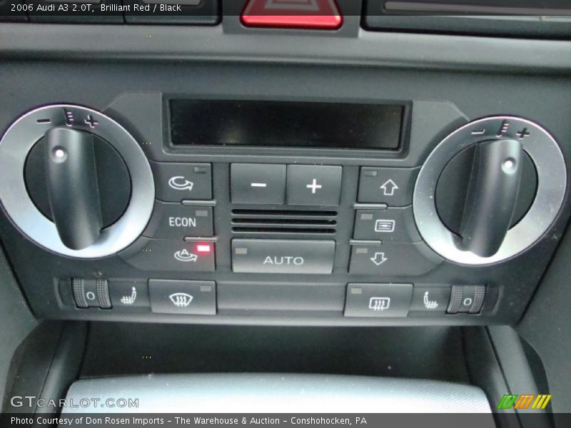 Controls of 2006 A3 2.0T