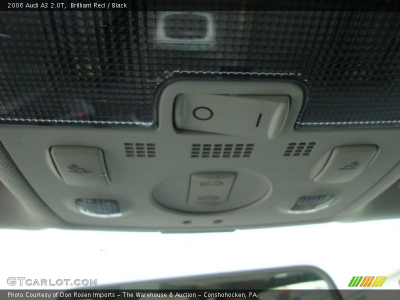 Controls of 2006 A3 2.0T