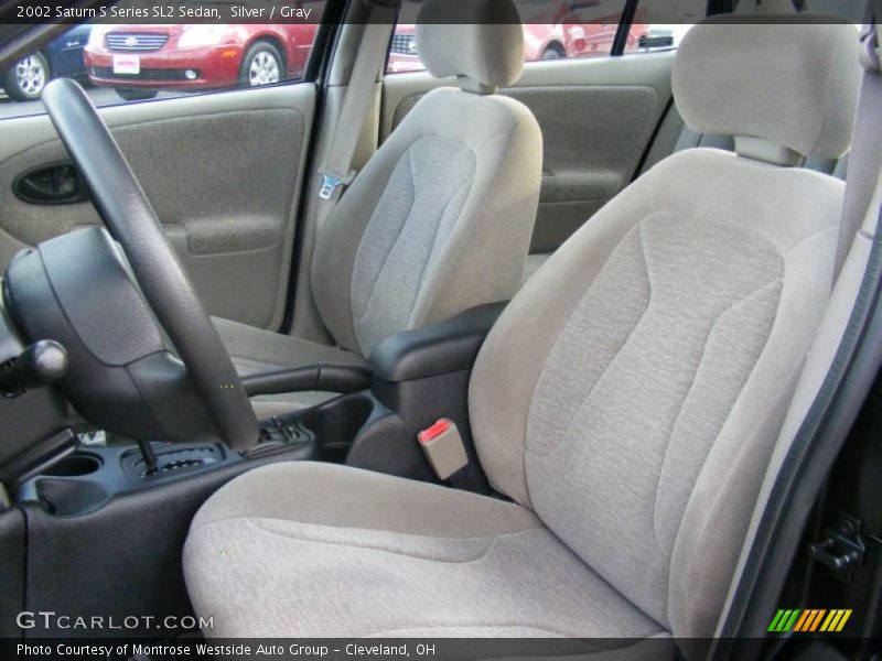Silver / Gray 2002 Saturn S Series SL2 Sedan