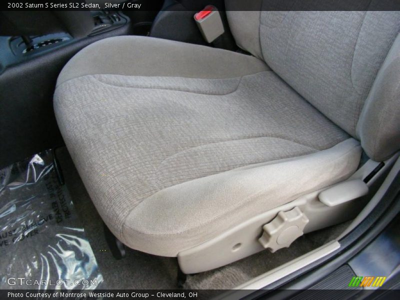 Silver / Gray 2002 Saturn S Series SL2 Sedan