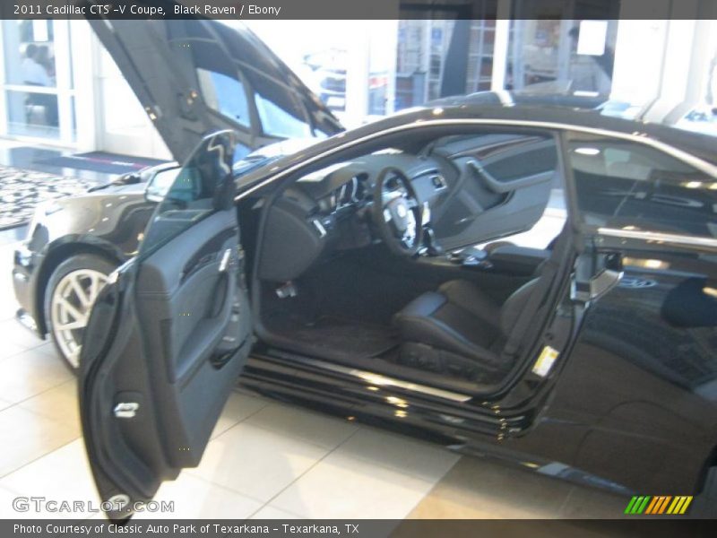 Black Raven / Ebony 2011 Cadillac CTS -V Coupe