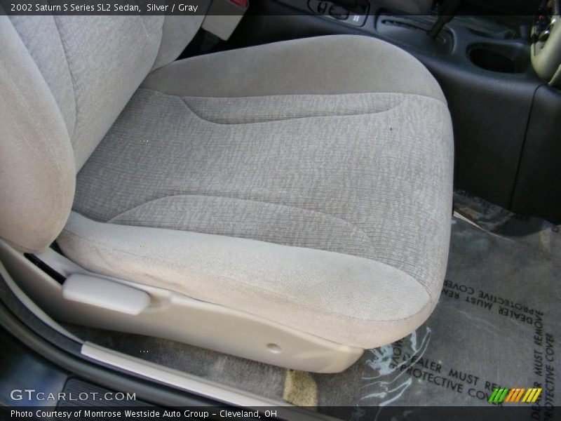 Silver / Gray 2002 Saturn S Series SL2 Sedan