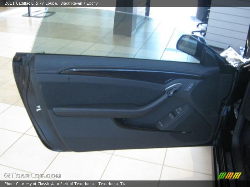 Black Raven / Ebony 2011 Cadillac CTS -V Coupe