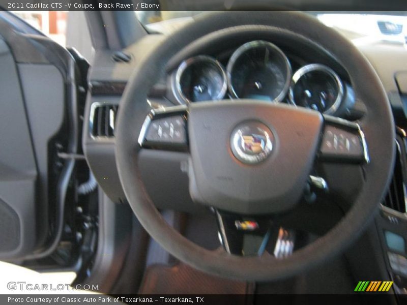 Black Raven / Ebony 2011 Cadillac CTS -V Coupe