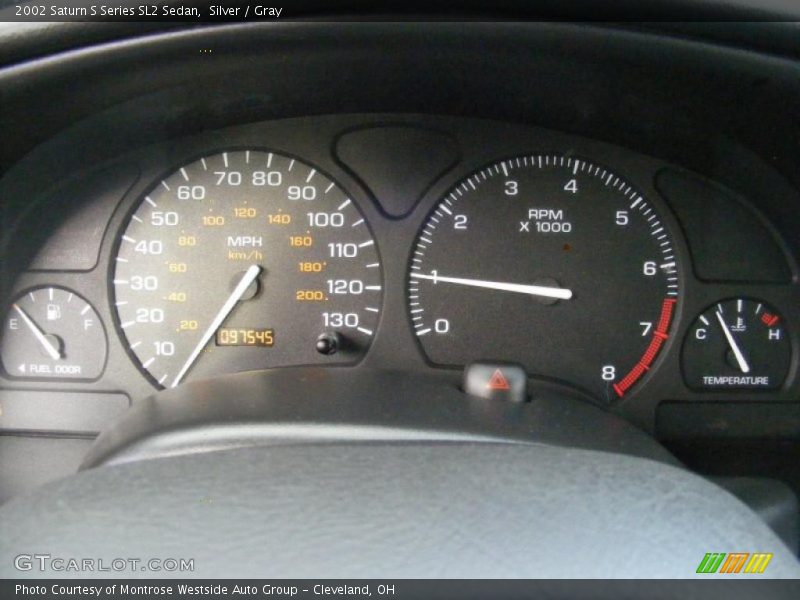 Silver / Gray 2002 Saturn S Series SL2 Sedan