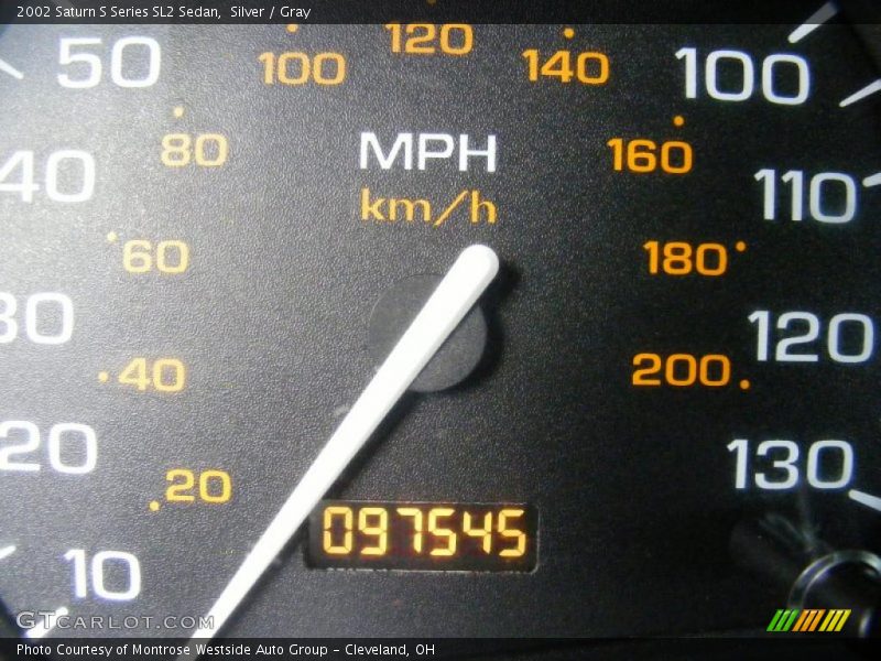 Silver / Gray 2002 Saturn S Series SL2 Sedan