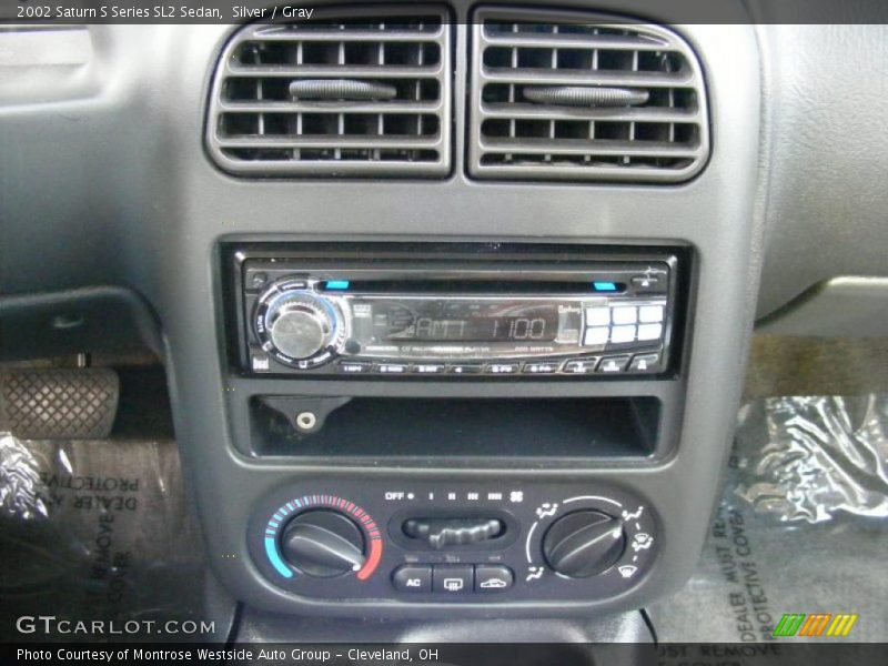 Silver / Gray 2002 Saturn S Series SL2 Sedan