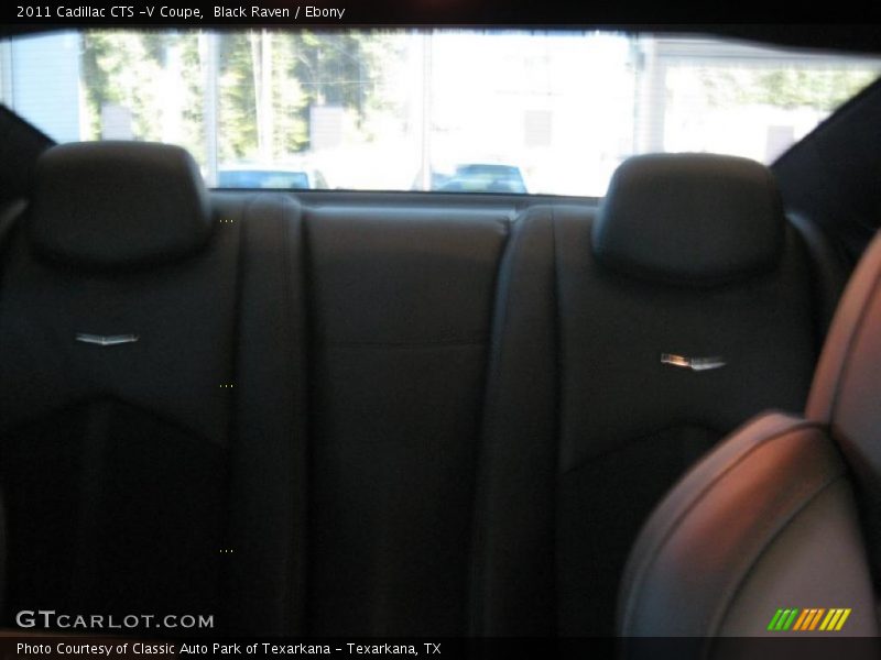 Black Raven / Ebony 2011 Cadillac CTS -V Coupe