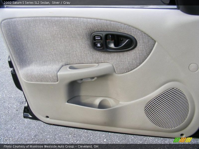 Silver / Gray 2002 Saturn S Series SL2 Sedan