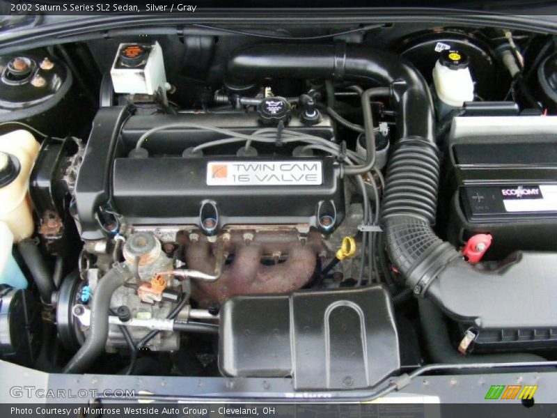 Silver / Gray 2002 Saturn S Series SL2 Sedan
