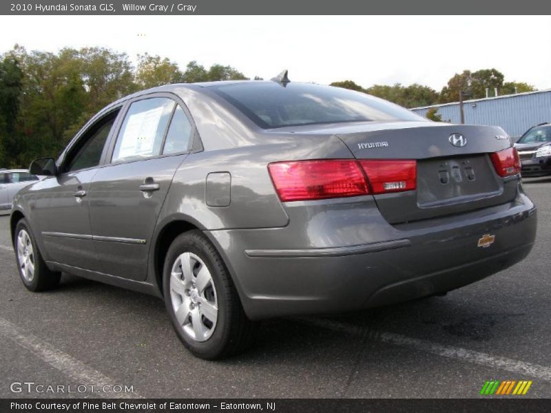 Willow Gray / Gray 2010 Hyundai Sonata GLS