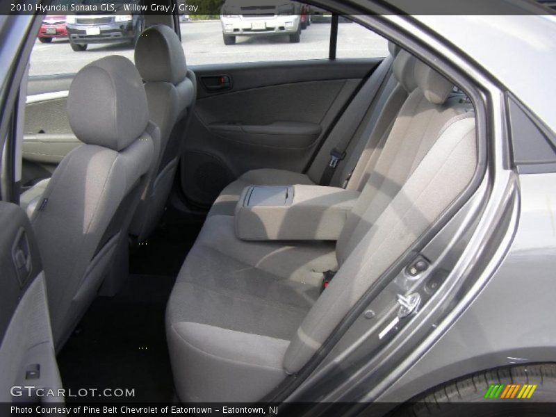 Willow Gray / Gray 2010 Hyundai Sonata GLS