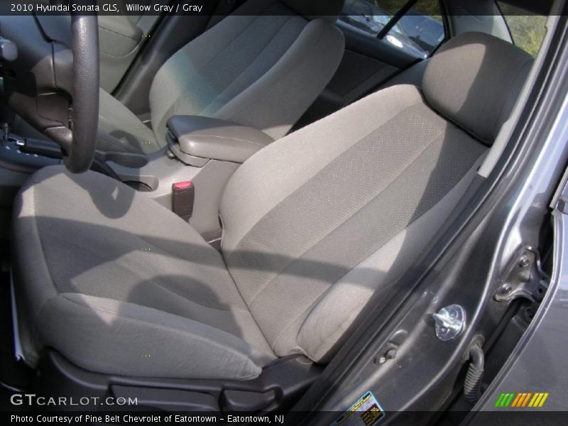 Willow Gray / Gray 2010 Hyundai Sonata GLS