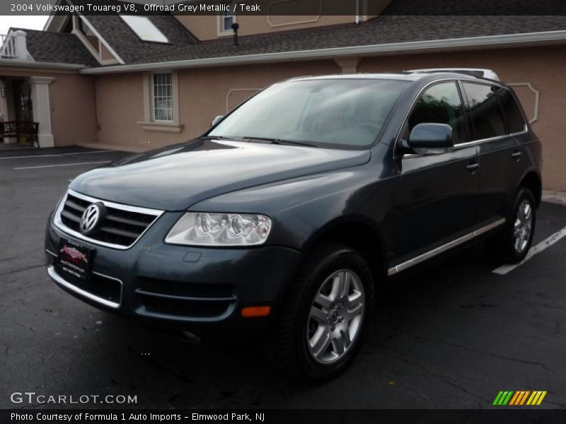 Offroad Grey Metallic / Teak 2004 Volkswagen Touareg V8