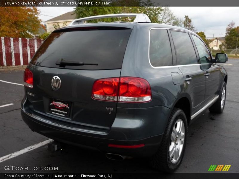 Offroad Grey Metallic / Teak 2004 Volkswagen Touareg V8