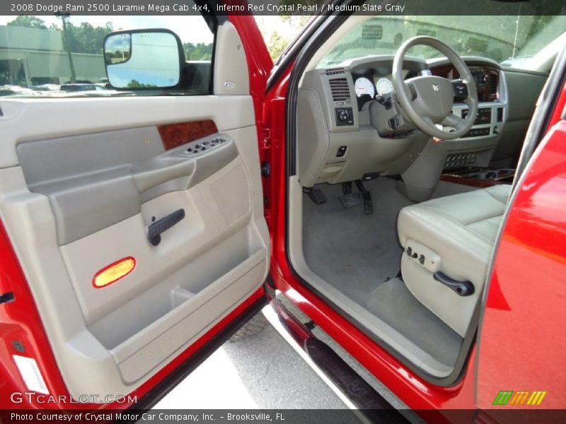  2008 Ram 2500 Laramie Mega Cab 4x4 Medium Slate Gray Interior