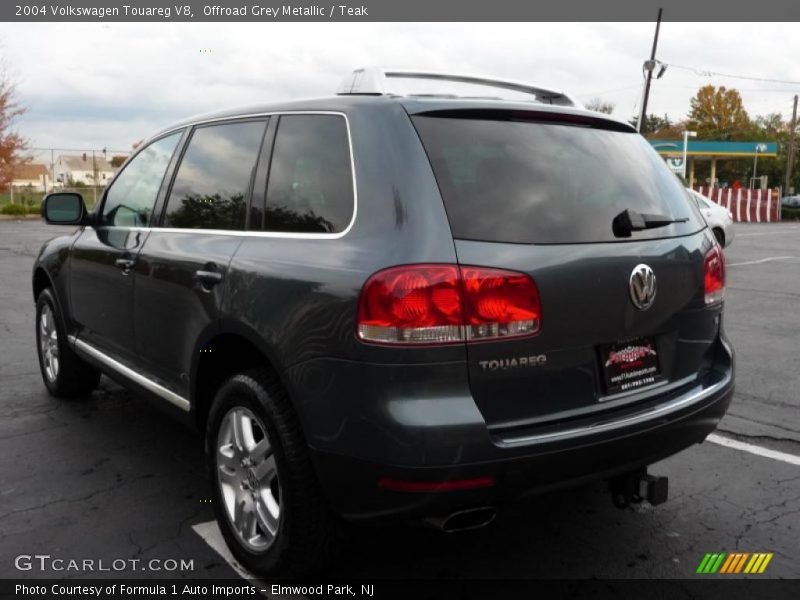 Offroad Grey Metallic / Teak 2004 Volkswagen Touareg V8