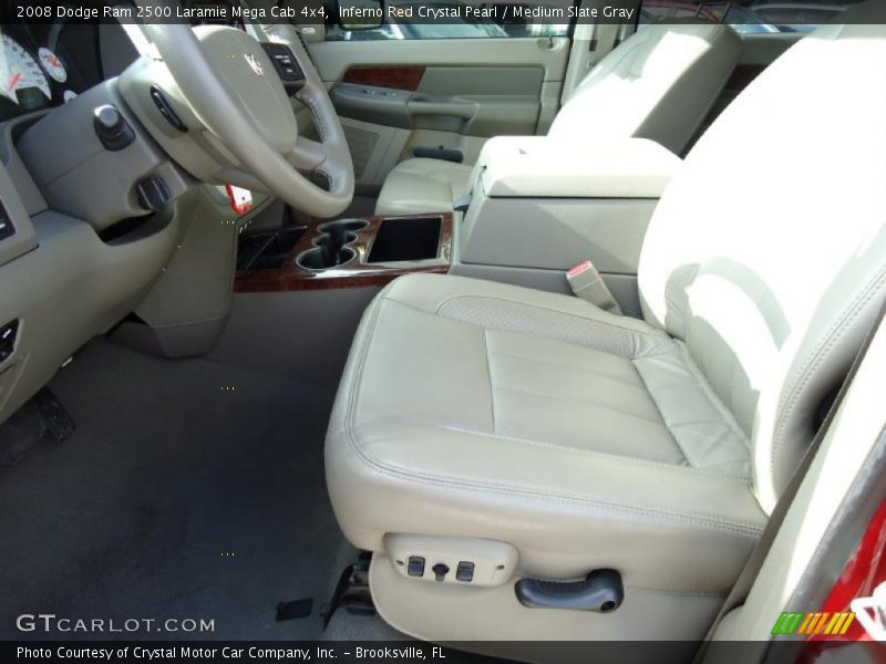  2008 Ram 2500 Laramie Mega Cab 4x4 Medium Slate Gray Interior