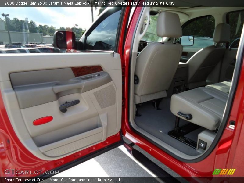  2008 Ram 2500 Laramie Mega Cab 4x4 Medium Slate Gray Interior