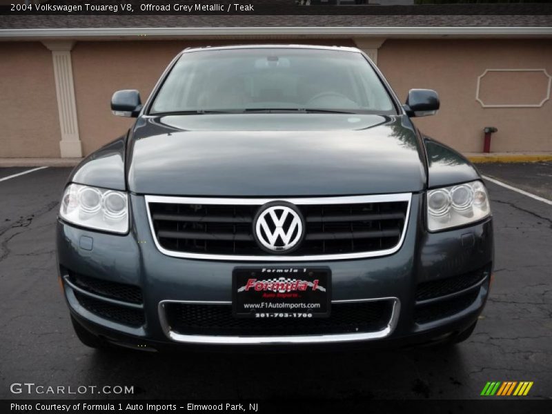Offroad Grey Metallic / Teak 2004 Volkswagen Touareg V8