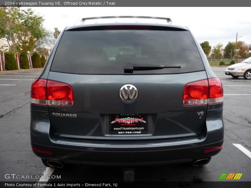 Offroad Grey Metallic / Teak 2004 Volkswagen Touareg V8