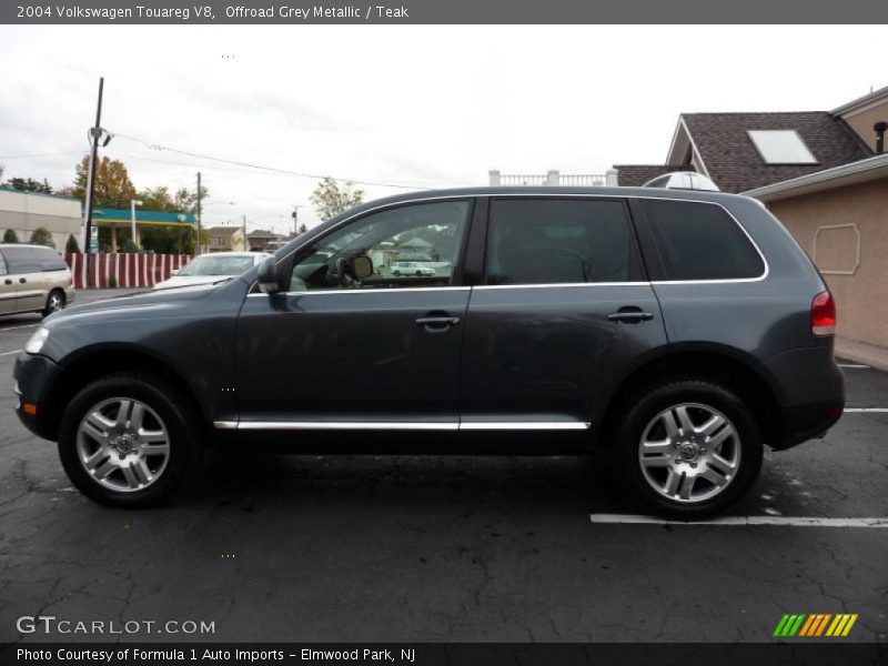 Offroad Grey Metallic / Teak 2004 Volkswagen Touareg V8