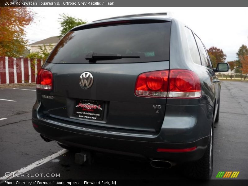 Offroad Grey Metallic / Teak 2004 Volkswagen Touareg V8