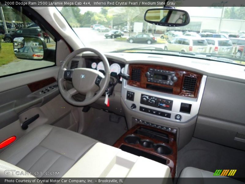 Dashboard of 2008 Ram 2500 Laramie Mega Cab 4x4
