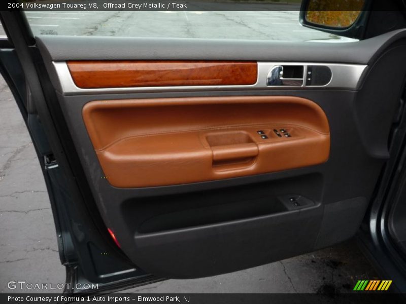 Offroad Grey Metallic / Teak 2004 Volkswagen Touareg V8
