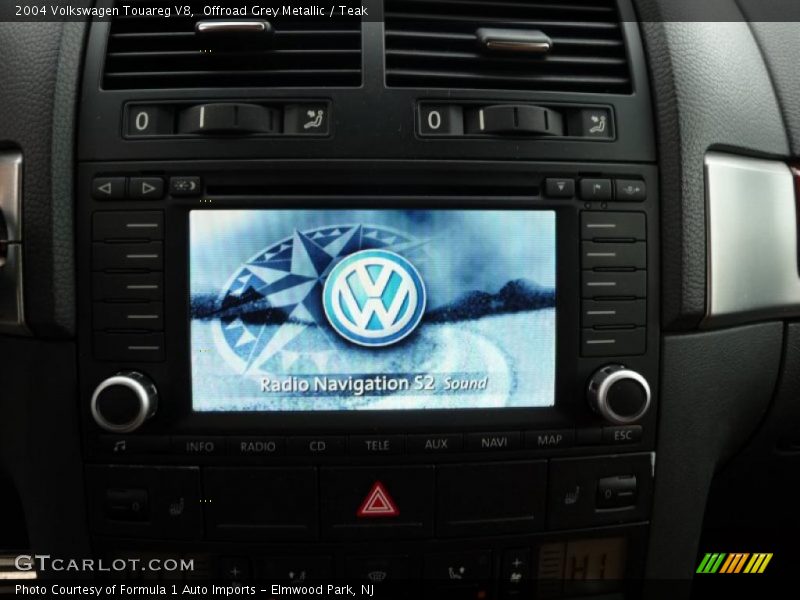 Navigation of 2004 Touareg V8