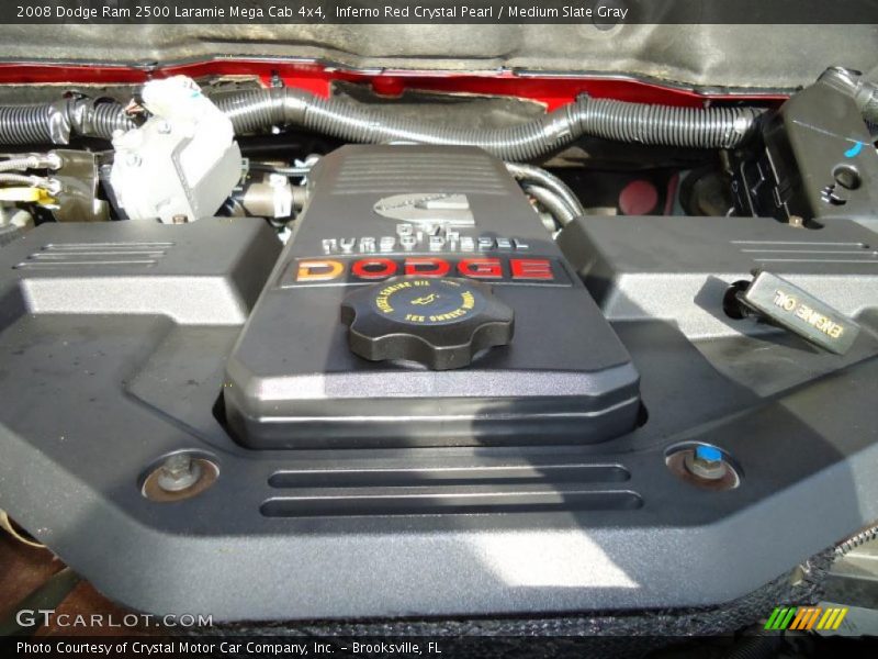  2008 Ram 2500 Laramie Mega Cab 4x4 Engine - 6.7 Liter OHV 24-Valve Cummins Turbo Diesel Inline 6 Cylinder