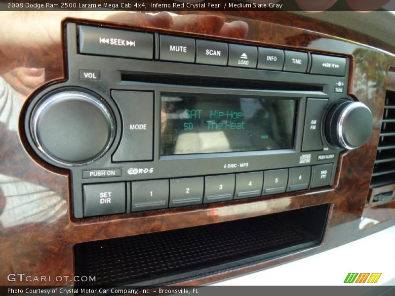 Controls of 2008 Ram 2500 Laramie Mega Cab 4x4