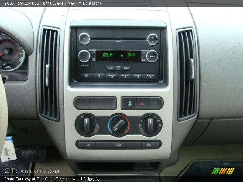 Controls of 2009 Edge SE