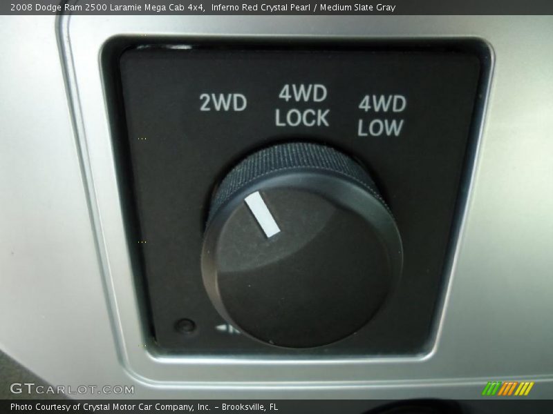 Controls of 2008 Ram 2500 Laramie Mega Cab 4x4