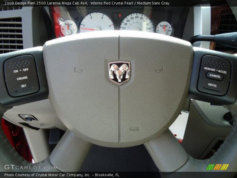 Controls of 2008 Ram 2500 Laramie Mega Cab 4x4