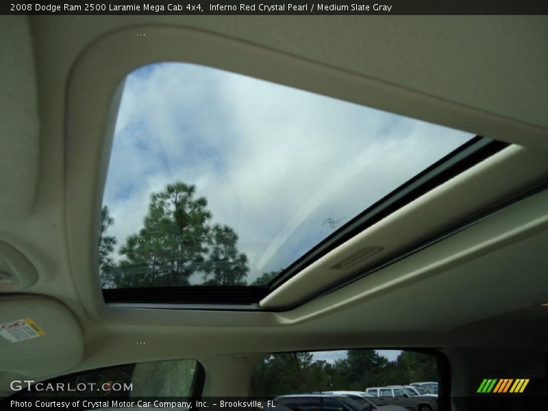 Sunroof of 2008 Ram 2500 Laramie Mega Cab 4x4