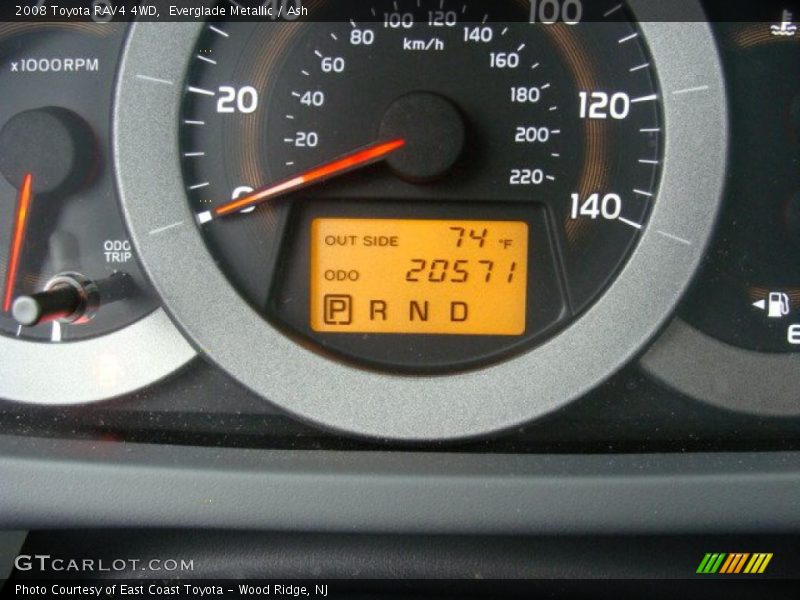 Everglade Metallic / Ash 2008 Toyota RAV4 4WD