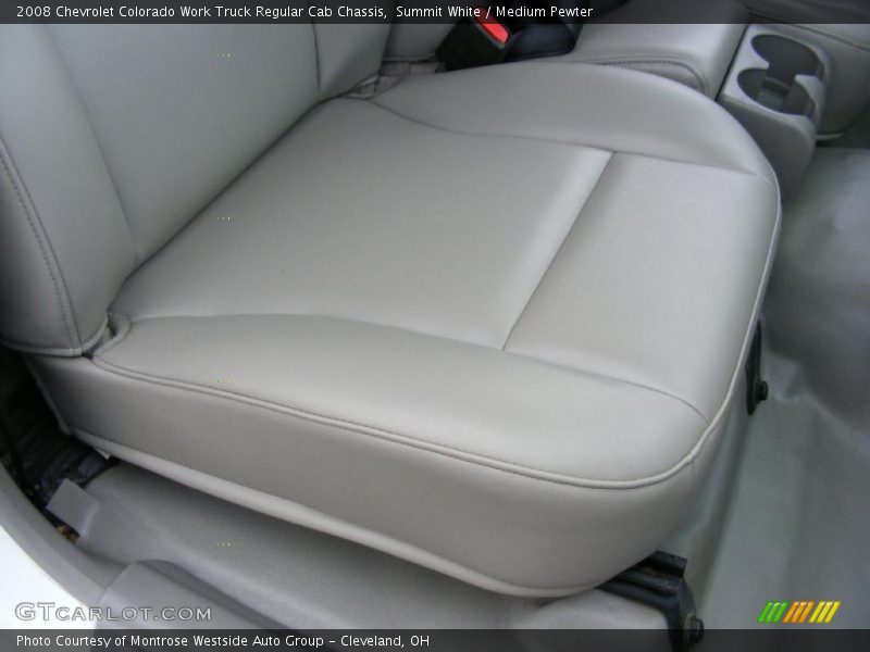  2008 Colorado Work Truck Regular Cab Chassis Medium Pewter Interior