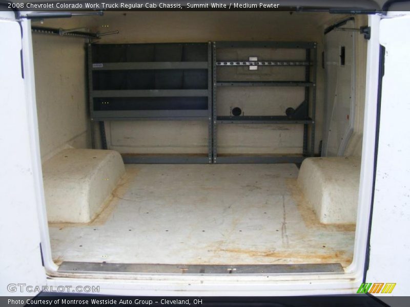 Summit White / Medium Pewter 2008 Chevrolet Colorado Work Truck Regular Cab Chassis
