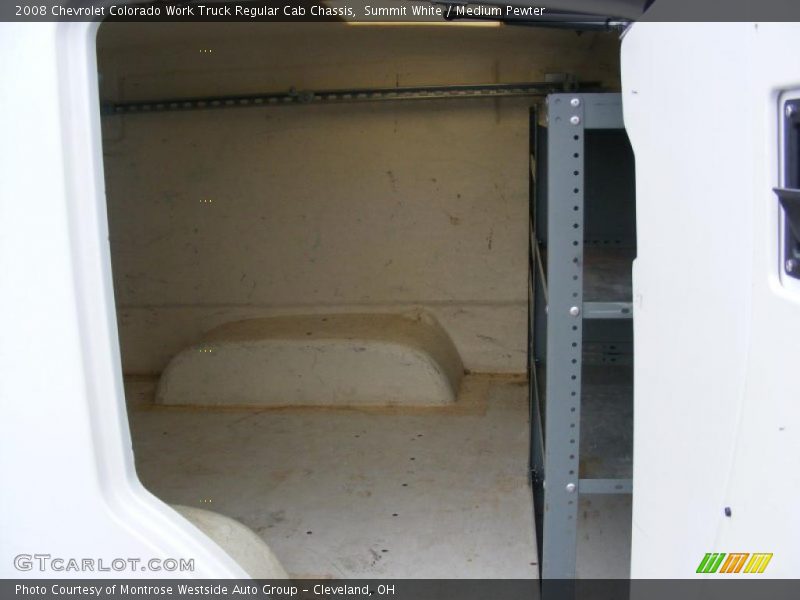Summit White / Medium Pewter 2008 Chevrolet Colorado Work Truck Regular Cab Chassis